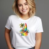 Etoile Studio Balıkçı Tasarımı T - Shirt Tişört Baskılı Fish - Beyaz01 - 2XL