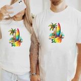 Etoile Studio Balıkçı Tasarımı T - Shirt Tişört Baskılı Fish - Beyaz01