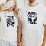 Etoile Studio Balıkçı Tasarımı T - Shirt Tişört Baskılı Fish - Beyaz