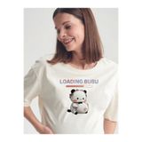 Etoile Studio Loading Bubu Tasarımlı Hamile Oversize T-Shirt
