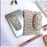 Etoiles Legend Laptop Çantası Üçlü Takım - 13-14inç - Çiçek Desenli