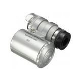 Etorva Store Iphone5 Için Uyumlu Kapaklı Lens Mikroskop Taşınabilir Mini Cep Boyutu LED Mikroskop NO.9882IP5I