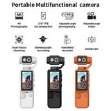 Etorva Store Q8 4K Ultra Hd Taşınabilir Vlog Spor ve Aksiyon Kamerası 2.0’’ Döndürülebilir IPS Ekran Tu - Renkli