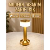 Etorva Store Touch Gece Lambası – Dokunmatik Kontrol, Kablosuz Kullanım, Metal Gövde Yeni Nesil (Kopya) - Çok Renkli
