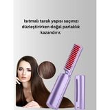 Etorva Store USB Şarjlı Kablosuz Saç Düzleştirici – Seyahat ve Günlük Kullanım