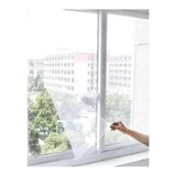 Etraders Etrd Hazır Pencere Sinekliği Yapışkanlı 75*125 cm Yırtılmaya Dayanıklı İnce Tül Yapısı
