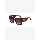 Etro 0075/S Kelebek Bordo Kadın Güneş Gözlüğü