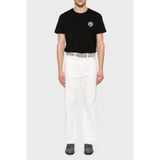 ETRO % 100 Pamuk Regular Fit Logo Baskılı T Shirt Erkek T SHİRT MRMA0002 AK604 N0000