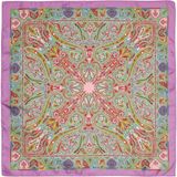 Etro Colorblocked Ipek Poşet Mendil - Mavi - Bordo - Standart