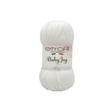 Etrofil Baby Joy Örgü İpi Beyaz %100 Anti-Pilling Akrilik 100g 250m (80001)