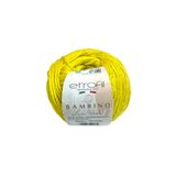 Etrofil Bambino Lux Canlı Sarı Yumuşak Örgü İpi %60 Merino Yünü %40 Akrilik 50g 160m (70211)