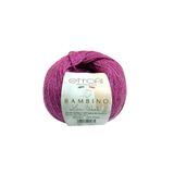 Etrofil Bambino Lux Fuşya Yumuşak Örgü İpi %60 Merino Yünü %40 Akrilik 50g 160m (70315)