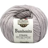 Etrofil Bambonita Örgü İpi Açık Gri %60 Bambu %40 Organik Pamuk 100g 250m (79198)