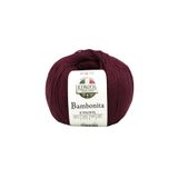 Etrofil Bambonita Örgü İpi Bordo Şarap %60 Bambu %40 Organik Pamuk 100g 250m (73408)