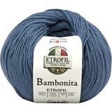 Etrofil Bambonita Örgü İpi Gökyüzü Mavisi %60 Bambu %40 Organik Pamuk 100g 250m (75424)