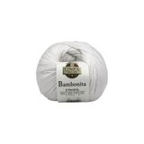 Etrofil Bambonita Örgü İpi Kar Beyaz %60 Bambu %40 Organik Pamuk 100g 250m (71086)