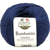 Etrofil Bambonita Örgü İpi Lacivert %60 Bambu %40 Organik Pamuk 100g 250m (75423)