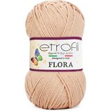 Etrofil Flora Patiklik Çoraplık El Örgü Ipi - 70767 Sütlü Kahve