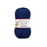 Etrofil Flora Patiklik Çoraplık El Örgü Ipi - 75024 Lacivert
