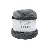 Etrofil Fluffy Örgü İpi Kömür Grisi %100 Anti-Pilling Akrilik 100g 300m (SE1252)