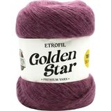 Etrofil Golden Star Örgü İpi Açık Mor %75 Premium Akrilik %25 Organik Merino Yün 100g 350m (76000)