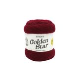 Etrofil Golden Star Örgü İpi Bordo %75 Premium Akrilik %25 Organik Merino Yün 100g 350m (73143)