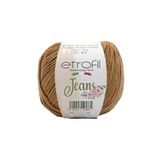 Etrofil Jeans Örgü İpi Açık Kahve %55 Pamuk %45 Akrilik 50g 160m (059)