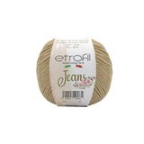 Etrofil Jeans Örgü İpi Açık Kahverengi %55 Pamuk %45 Akrilik 50g 160m (076)