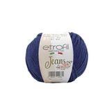 Etrofil Jeans Örgü İpi Çivit Mavisi %55 Pamuk %45 Akrilik 50g 160m (020)