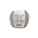 Etrofil Jeans Örgü İpi Gri %55 Pamuk %45 Akrilik 50g 160m (068)