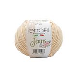 Etrofil Jeans Örgü İpi Pudra %55 Pamuk %45 Akrilik 50g 160m (008)