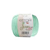 Etrofil Jeans Örgü İpi Su Yeşili %55 Pamuk %45 Akrilik 50g 160m (054)