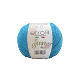 Etrofil Jeans Örgü İpi Turkuaz %55 Pamuk %45 Akrilik 50g 160m (022)