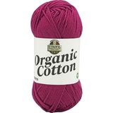 Etrofil Organic Cotton Örgü İpi Çilek Pembesi %100 Organik Pamuk 50g 125m (73438)