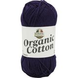 Etrofil Organic Cotton Örgü İpi Gri Mor %100 Organik Pamuk 50g 125m (76153) - Gri - Mor