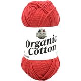 Etrofil Organic Cotton Örgü İpi Mercan Kırmızısı %100 Organik Pamuk 50g 125m (73436)