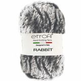 Etrofil Rabbit 70719 Kahve Beyaz Örgü İpi