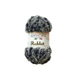Etrofil Rabbit Örgü İpi Duman Gri %100 Polyester 100g 65m (70548)