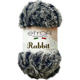 Etrofil Rabbit Ultra Örgü Ipi Gökkuşağı Dokunuşu %100 Polyester 100G 65M (T044) - Duman Grisi