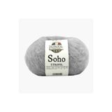 Etrofil Soho Örgü İpi Çelik Gri %55 Super Kid Mohair %23 Organik Merino Yün %22 Polyester 25g 225m (79199)