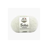 Etrofil Soho Örgü İpi Kırık Beyaz %55 Super Kid Mohair %23 Organik Merino Yün %22 Polyester 25g 225m (71092)