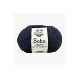 Etrofil Soho Örgü İpi Lacivert %55 Super Kid Mohair %23 Organik Merino Yün %22 Polyester 25g 225m (75402)