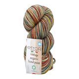 Etrofil Vintage Organic Hand Paint Örgü İpi Kış Masalı %100 Yün 100g 123m (SE717)