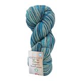 Etrofil Vintage Organic Hand Paint Örgü İpi Mavi Göl %100 Yün 100g 123m (SE714)