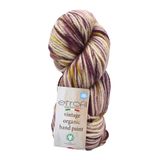 Etrofil Vintage Organic Hand Painted Örgü İpi Pastel Bahar %100 Yün 100g 123m (SE711)