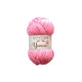 Etrofil Yonca Baby Kadife Örgü İpi Şeker Pembesi %100 Polyester 100g 120m (73105)