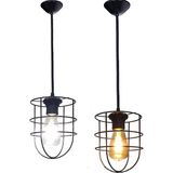 Etsylight 2 Adet Lampy One, Antre Avize, Mutfak Avize, Yatak Odası Avize, Salon Avize, Ofis Avize - Siyah - 1