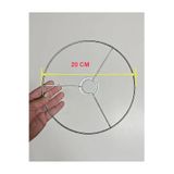 Etsylight 20 cm Abajur Teli, Avize Teli, Avize Çemberi, Abajur Çamberi