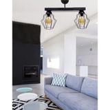 Etsylight Wavy Dizilone 2 Mutfak, Salon, Yemek Odası Avize - Siyah