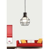 Etsylight Zara New Black One Hol, Antre, Mutfak, Salon Sarkıt Avize - Siyah - 1